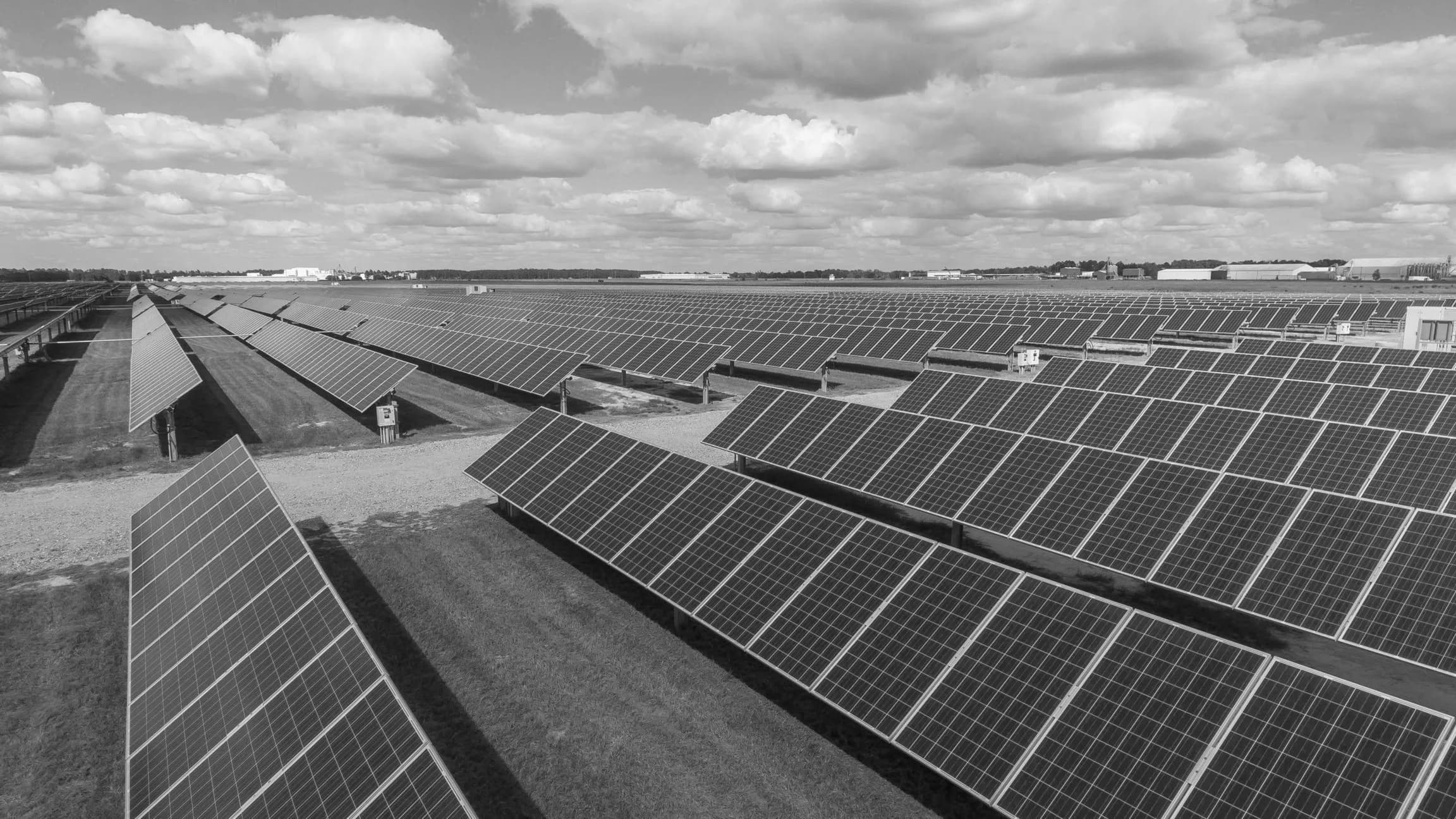 Solar panels background